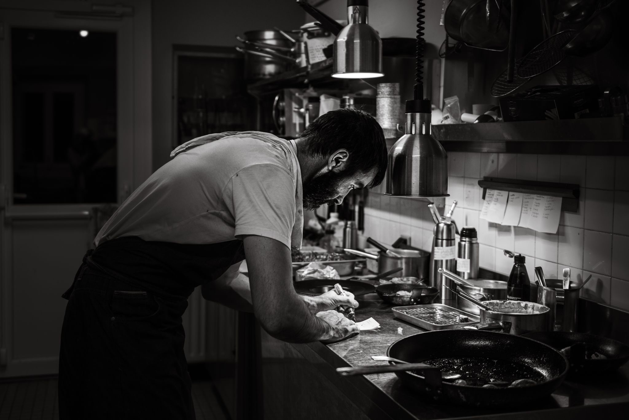 Maxime chef du bistrot du grand liot